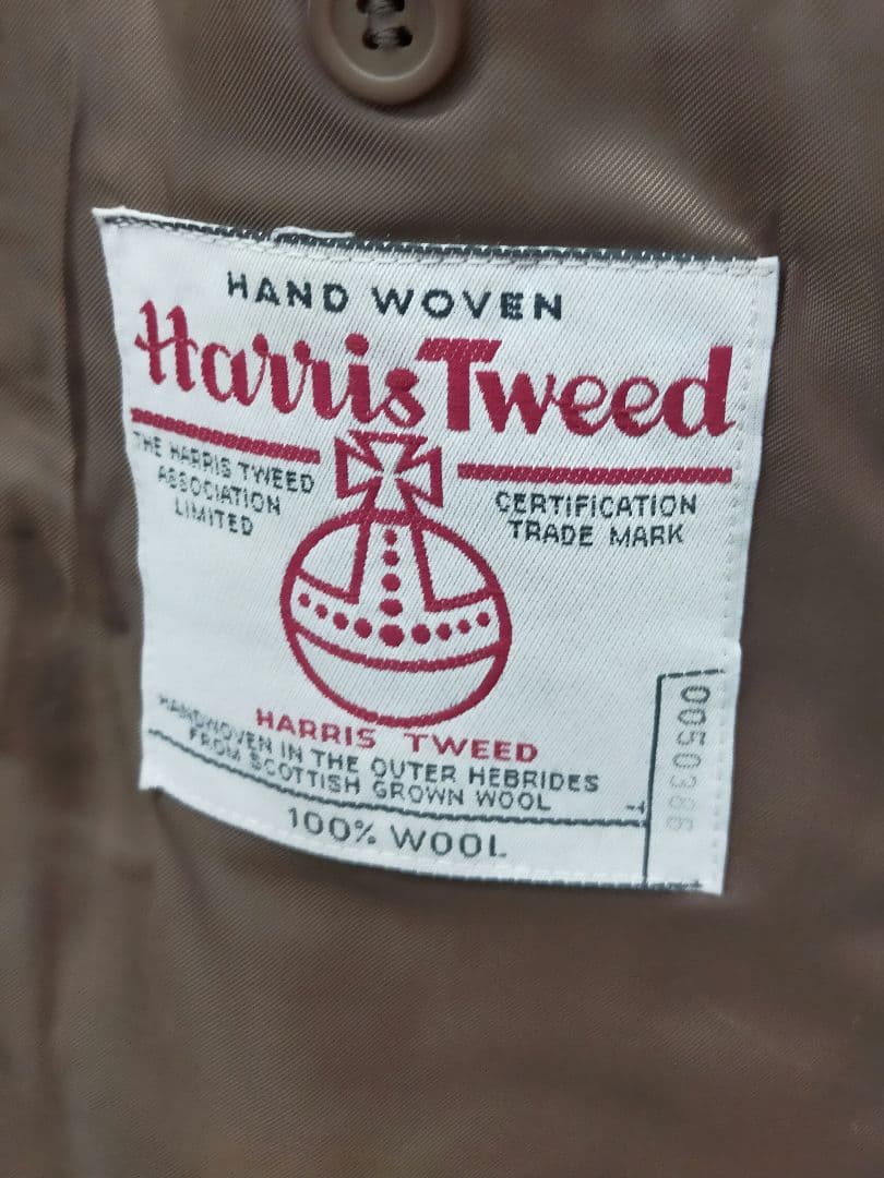 Harris Tweed ハリスツイード BASKIN テーラードジャケット