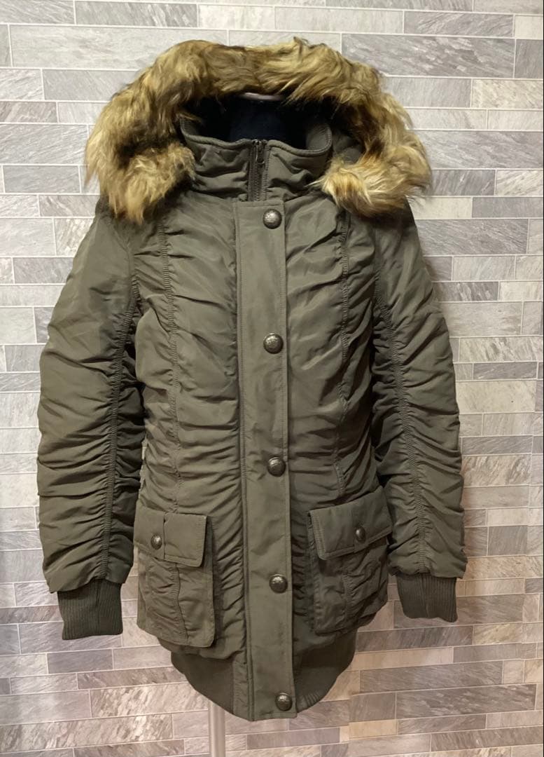 & by P&Dアンドバイピンキーアンドダイアン　モッズコート　カーキ　新品40
