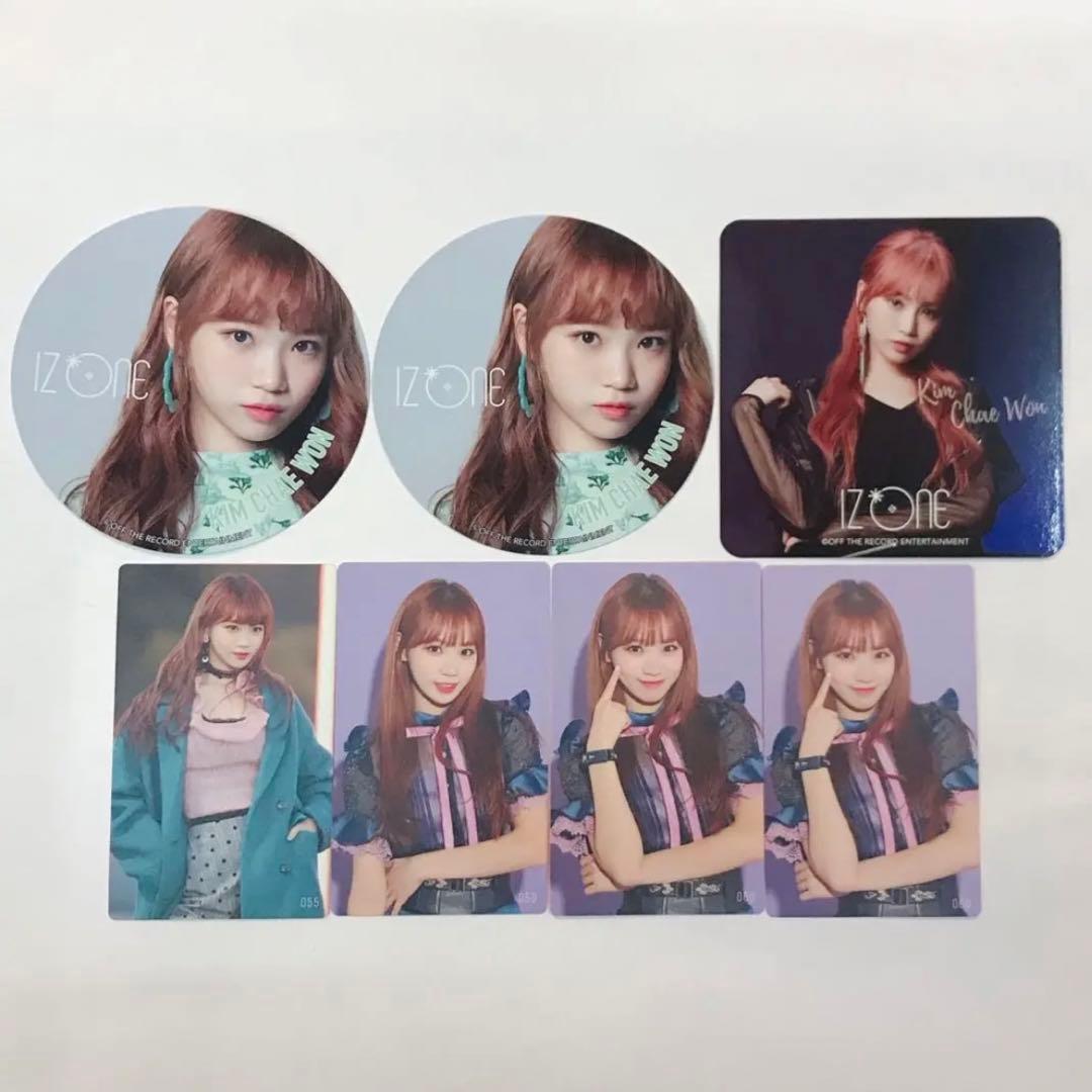 IZONE ルセラフィム チェウォン トレカ 缶バッジ まとめ売 ♡おまけ付