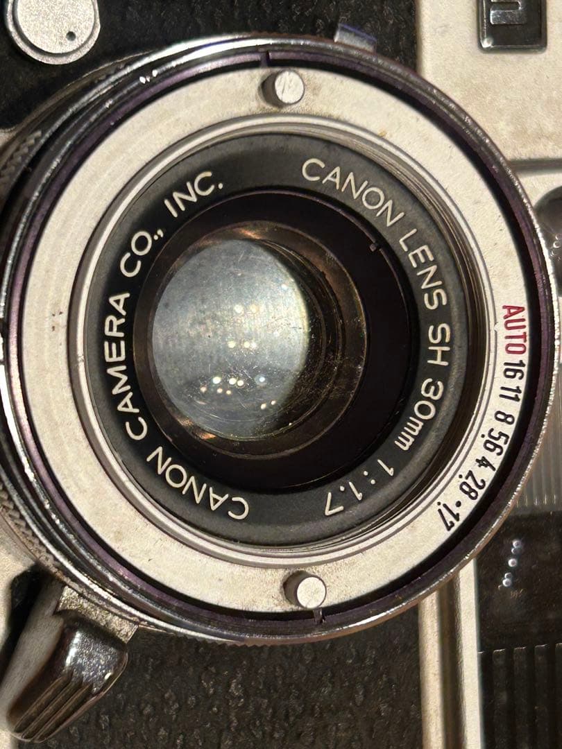 Canon demi EE17 レンジファインダーカメラ