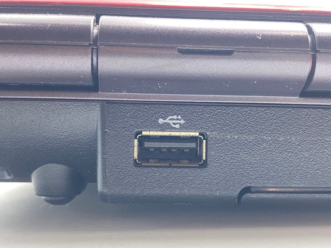 NEC LaVie ノートPC レッド ACアダプター付き