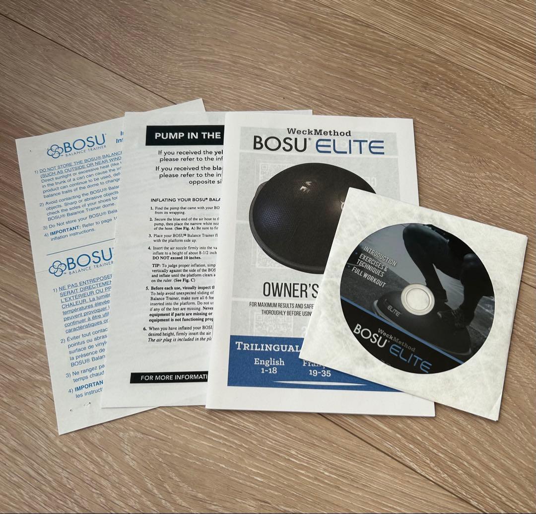 【超メルカリ市限定】BOSU(ボス) バランストレーナー Elite