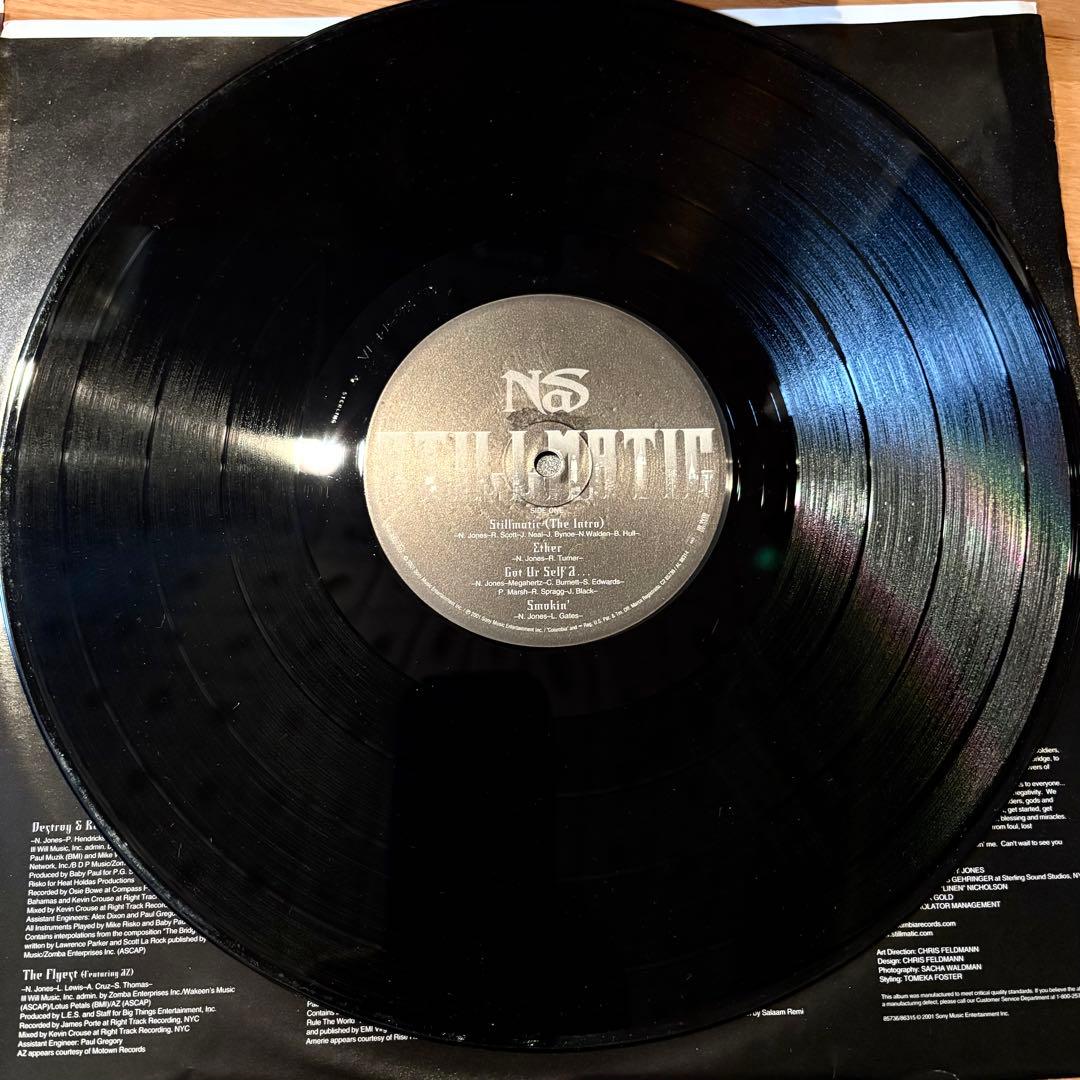 レア2ＬＰ　Nas – Stillmatic US ORIGINAL