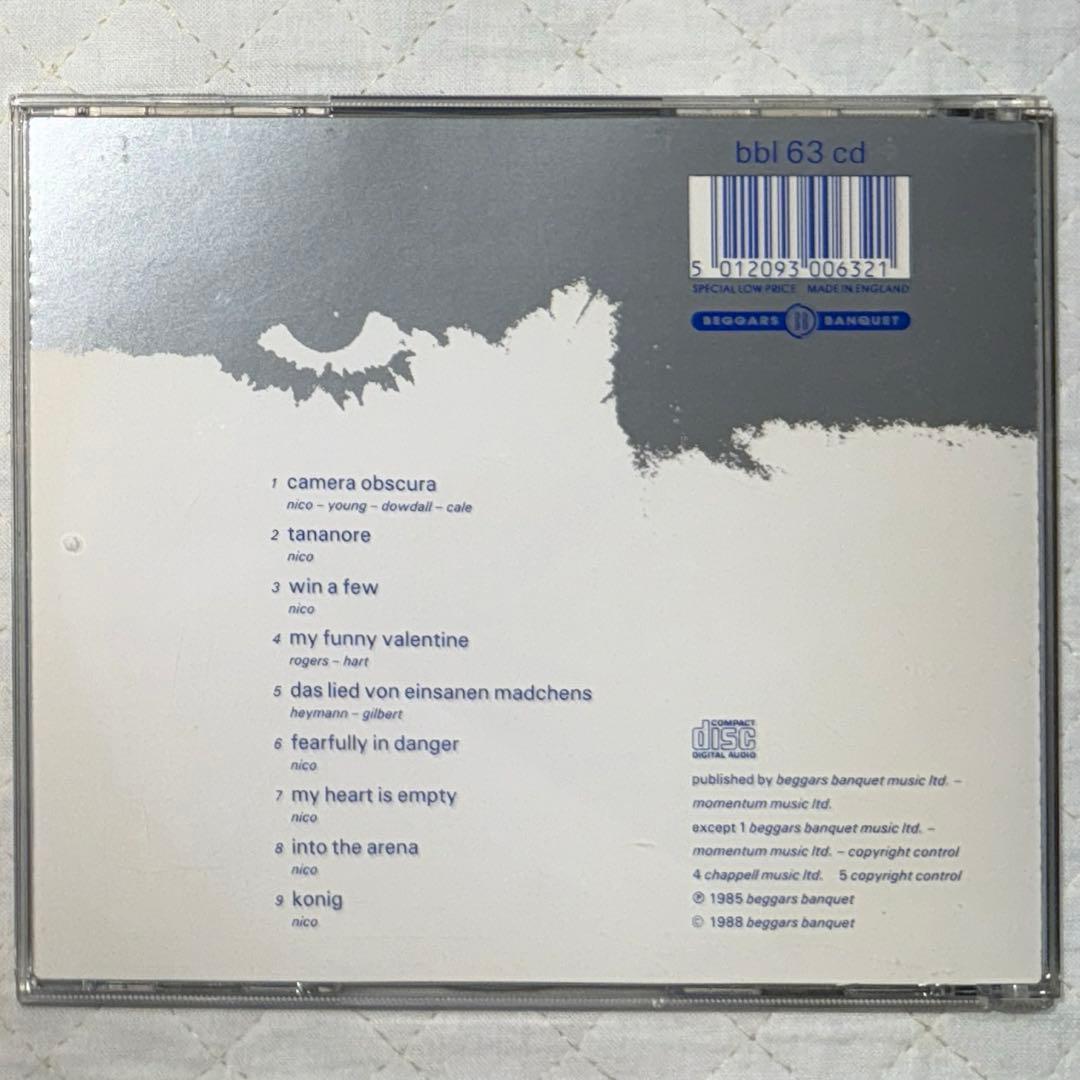 NICO＋THE FACTION / CAMERA OBSCURA / ニコ