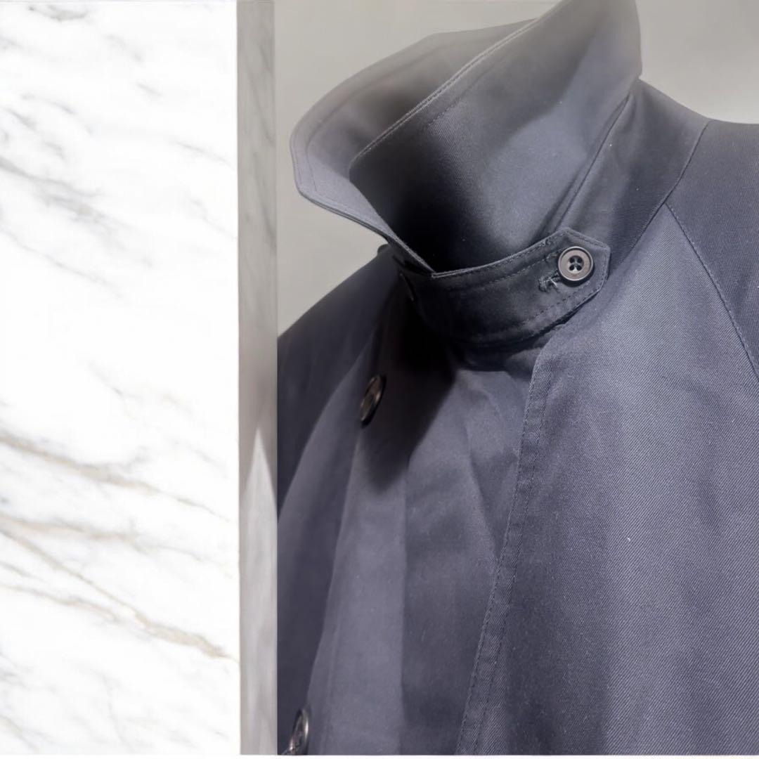 Aquascutum トレンチコート ネイビー