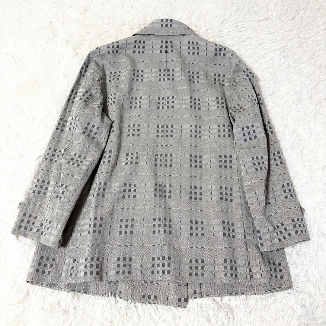 M様 バーバリーロンドン ノバチェック ダブルジャケット コート 15号