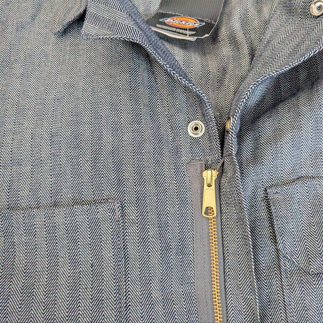 新品未使用✧DICKIES ディッキーズ　カバーオール　ヘリンボーン　XL