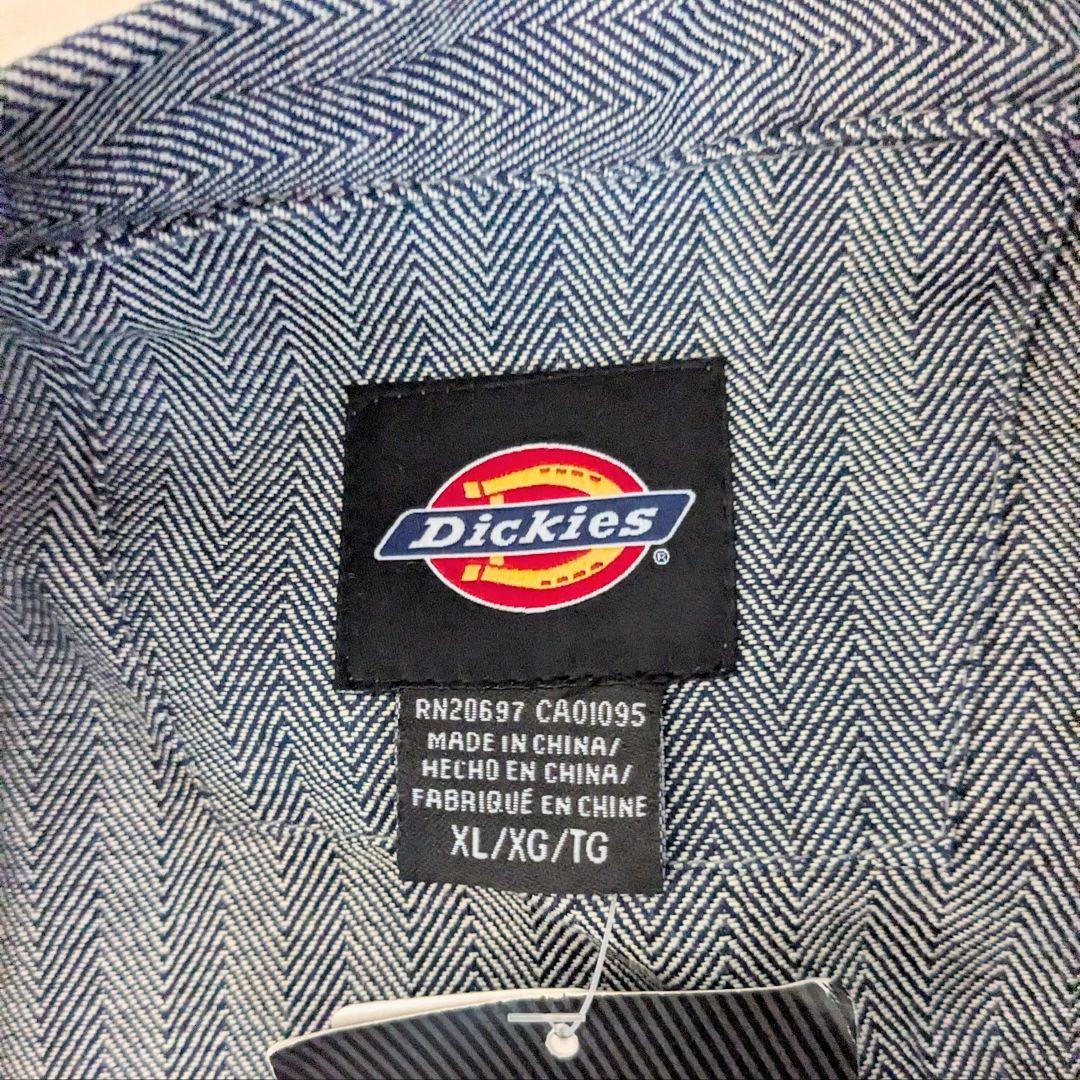 新品未使用✧DICKIES ディッキーズ　カバーオール　ヘリンボーン　XL