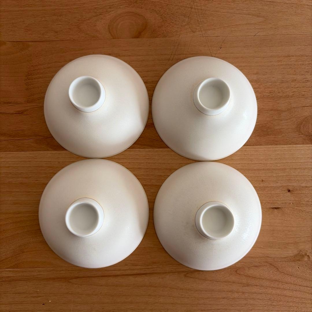 中本千尋 dish dish(es) koudai 磁器 茶碗 飯碗　4点セット