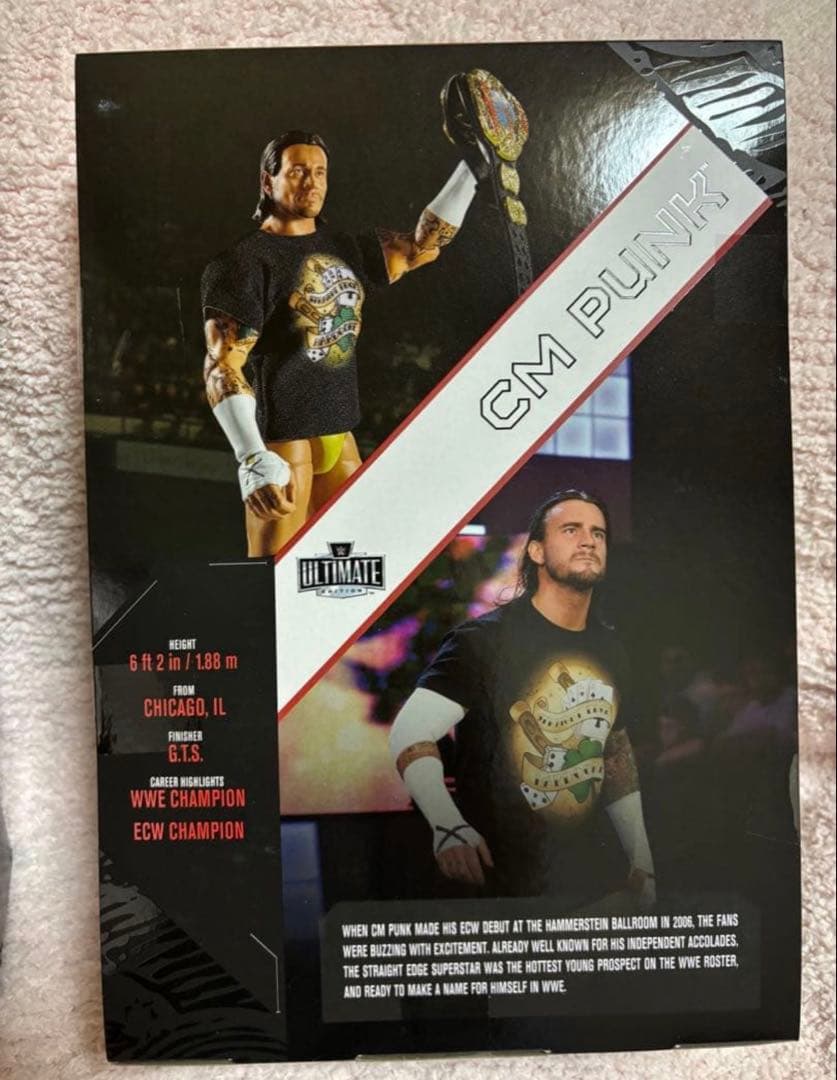 WWE CM Punkフィギュア 新品未開封 Ultimate Edition