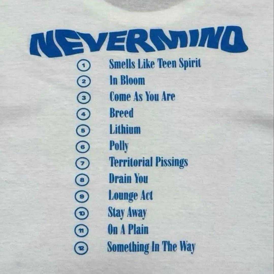 anvil 00's NIRVANA NEVERMIND Tシャツ Y2K