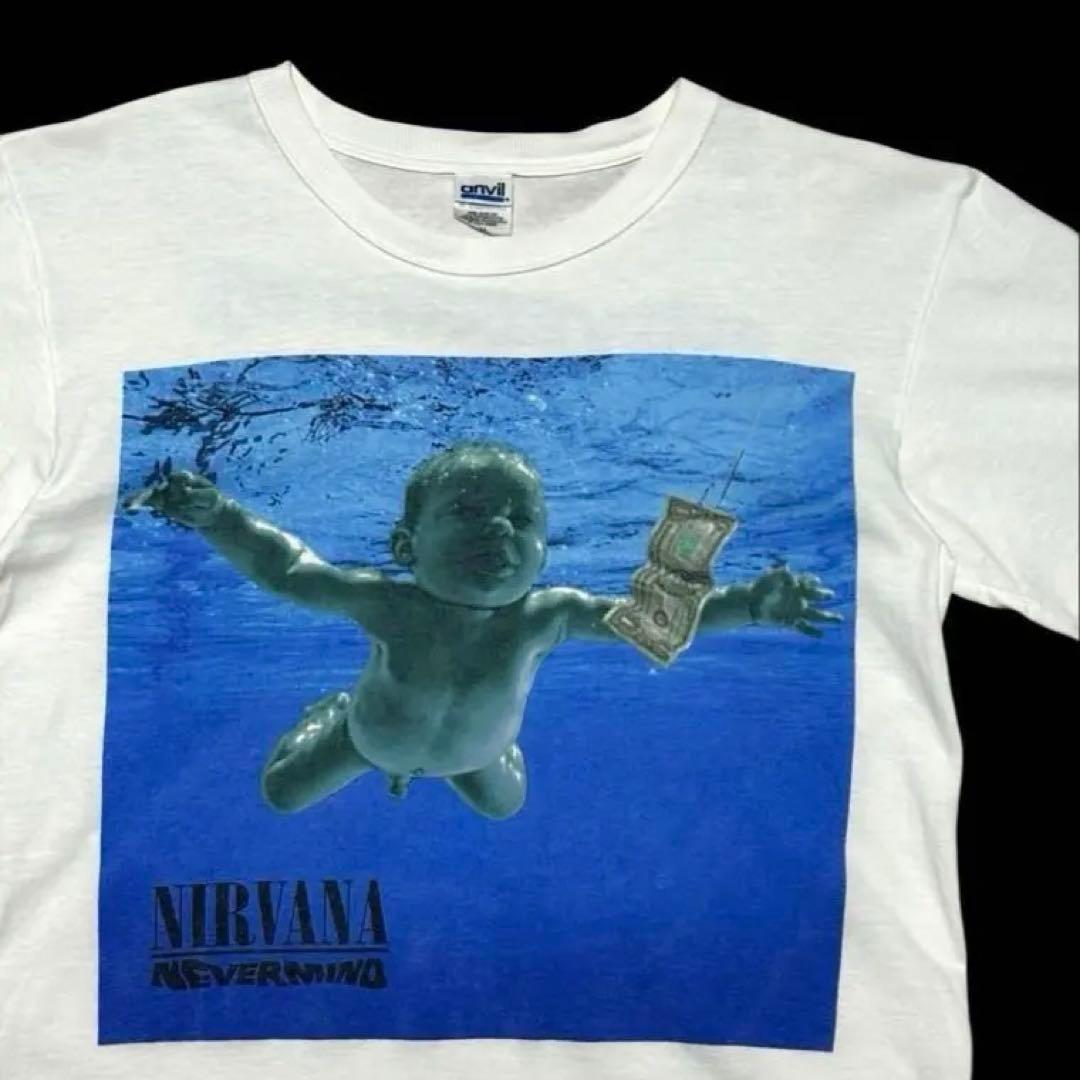 anvil 00's NIRVANA NEVERMIND Tシャツ Y2K