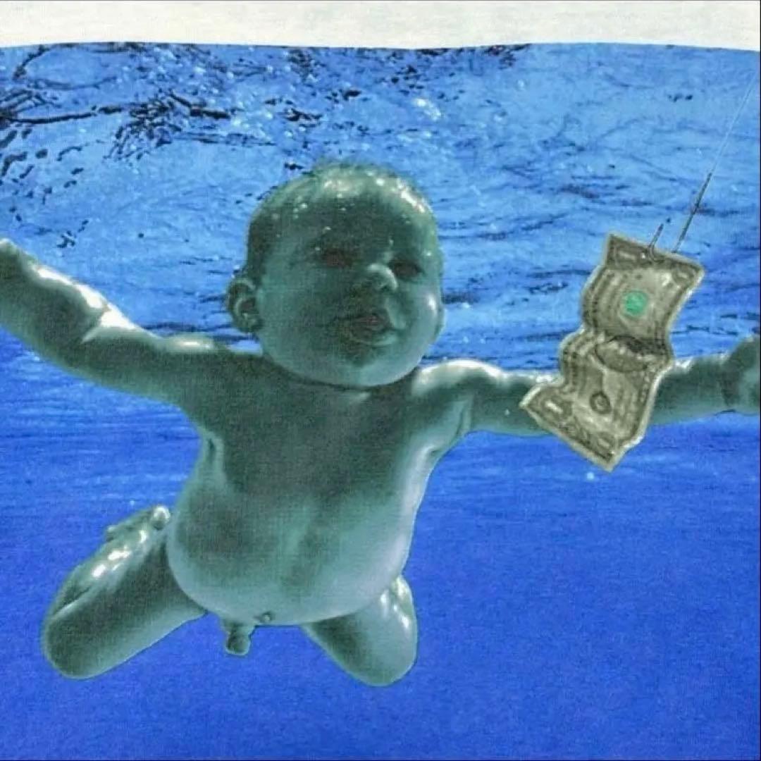 anvil 00's NIRVANA NEVERMIND Tシャツ Y2K
