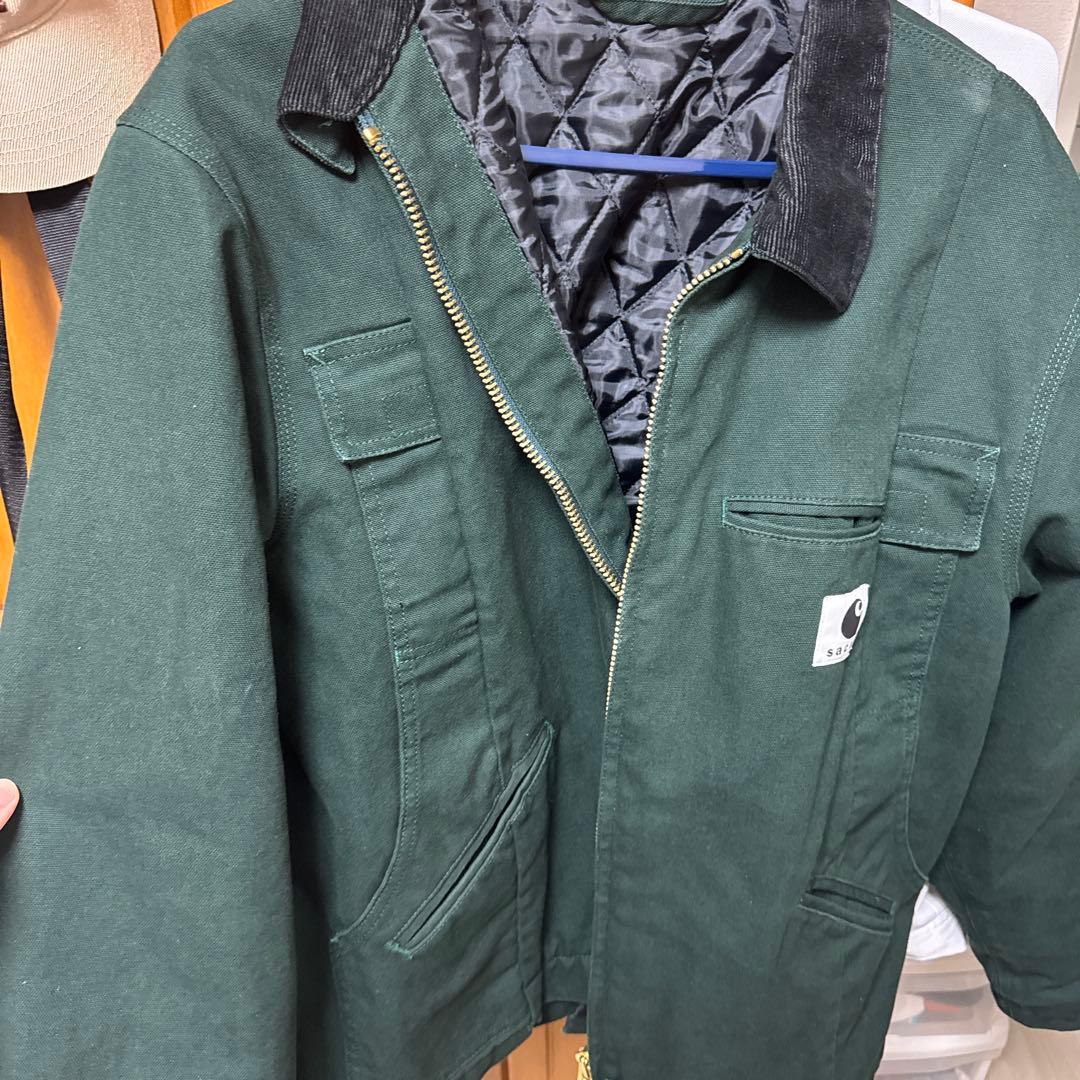 carhartt sacaiコラボ　ジャケット　3
