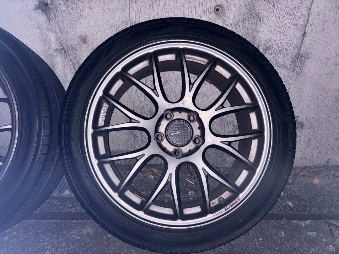 RAYS HOMURA 2×8GT 18inch 8J+43 5H 114.3