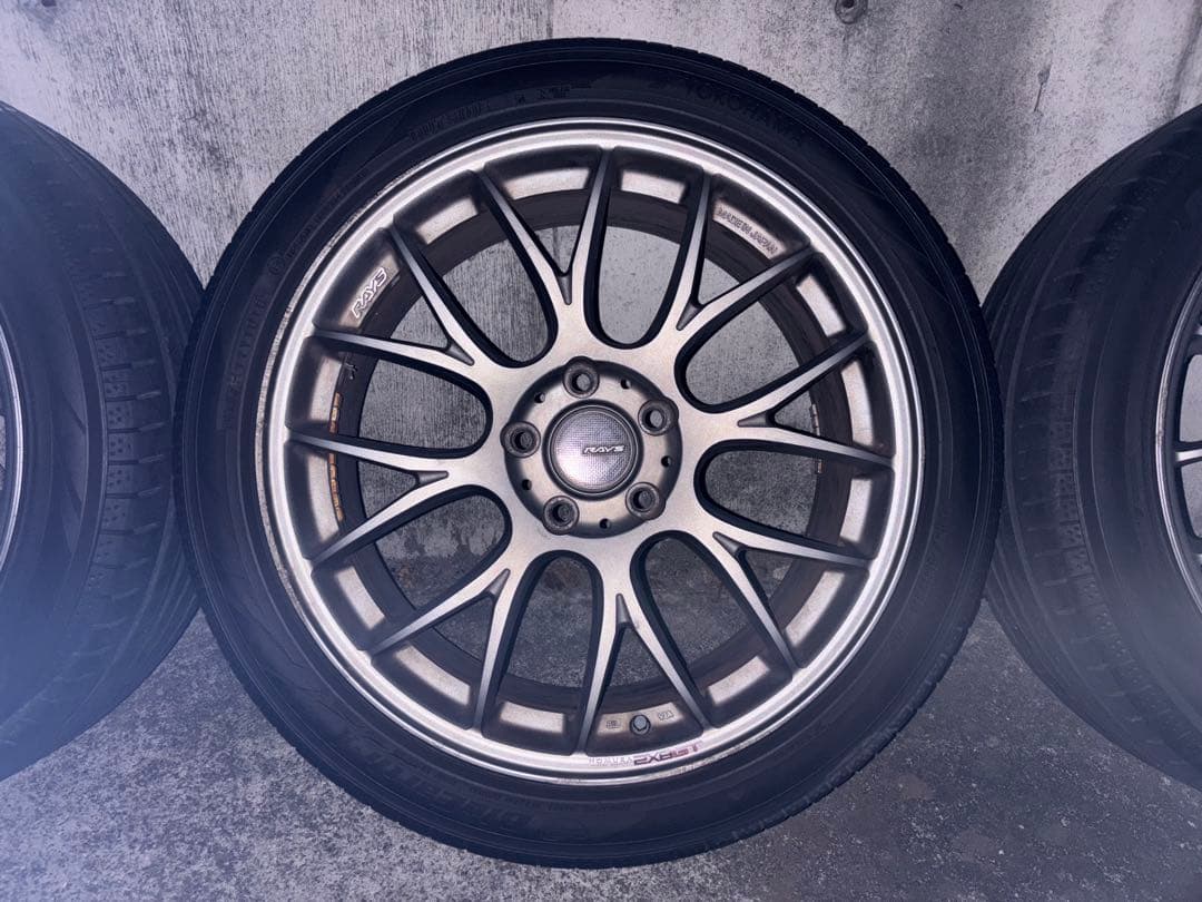RAYS HOMURA 2×8GT 18inch 8J+43 5H 114.3