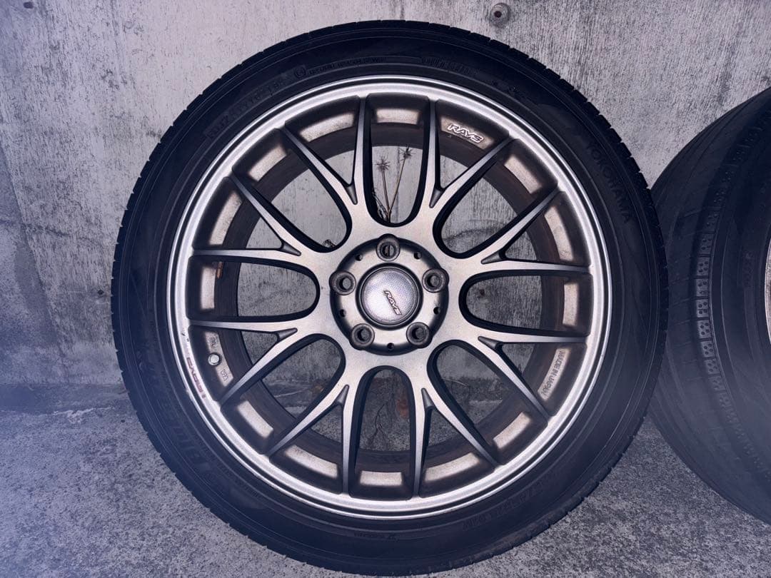 RAYS HOMURA 2×8GT 18inch 8J+43 5H 114.3
