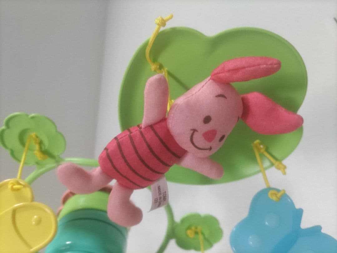 美品タカラトミー くまのプーさん えらべる回転 6wayジムにへんしんメリー