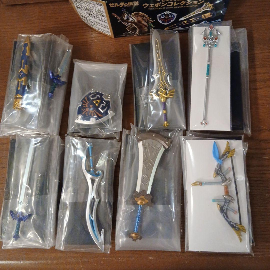 ゼルダの伝説 ウェポンコレクション　全8種　　マスターソード