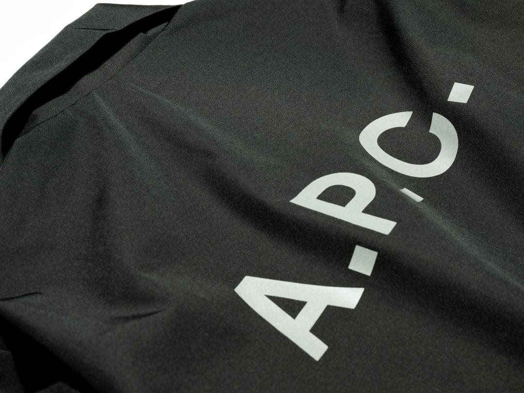 【ロンハーマン別注】A.P.C リフレクションロゴ コーチジャケット