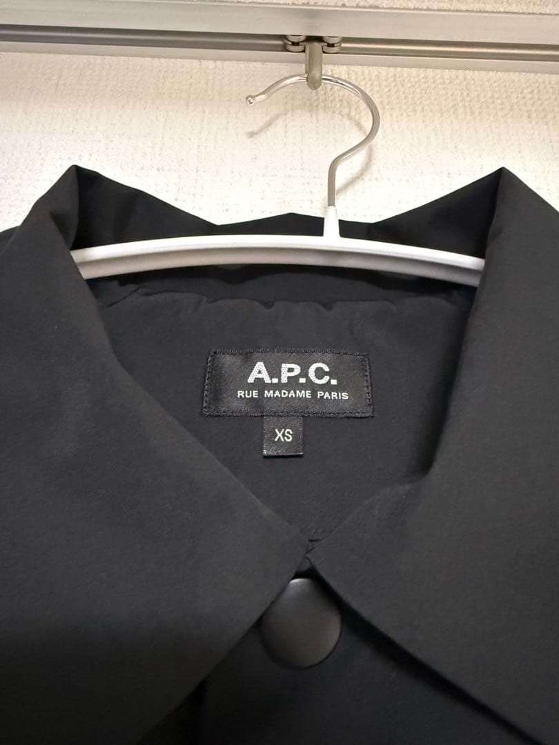 【ロンハーマン別注】A.P.C リフレクションロゴ コーチジャケット