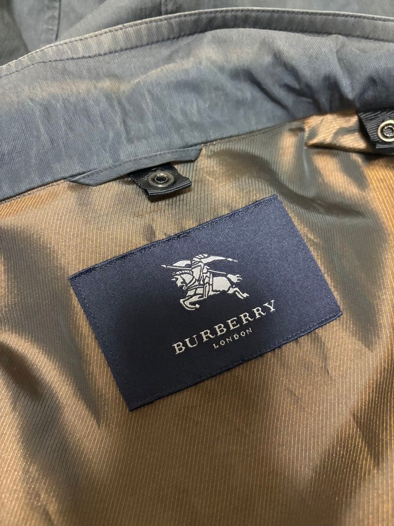 BURBERRY グレー モッズコート