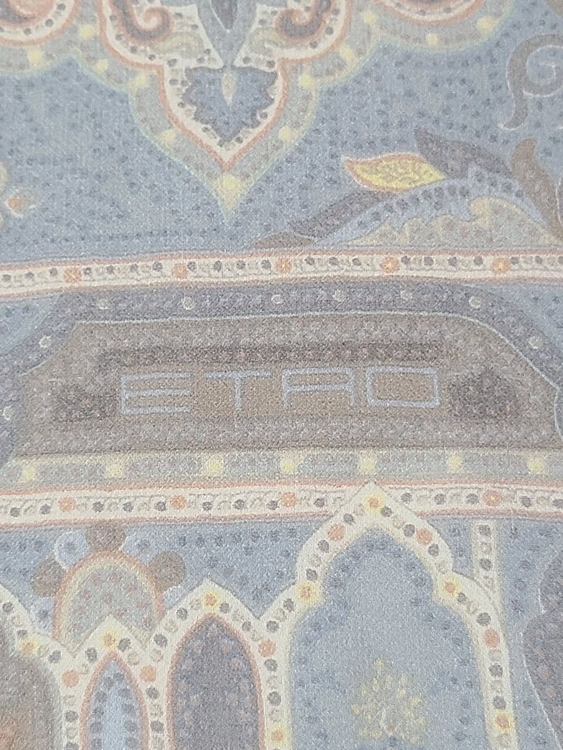 ETRO エトロ ペイズリー柄 シルク ストール