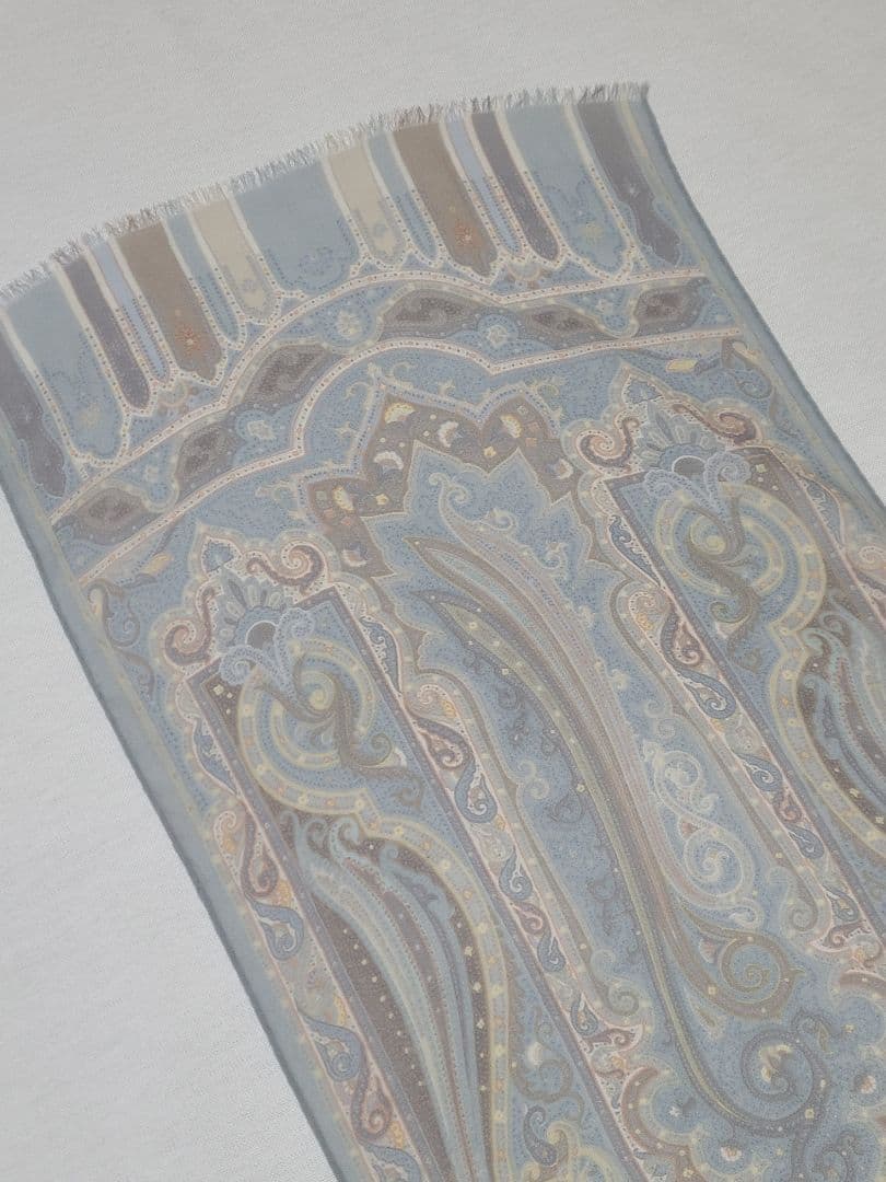 ETRO エトロ ペイズリー柄 シルク ストール