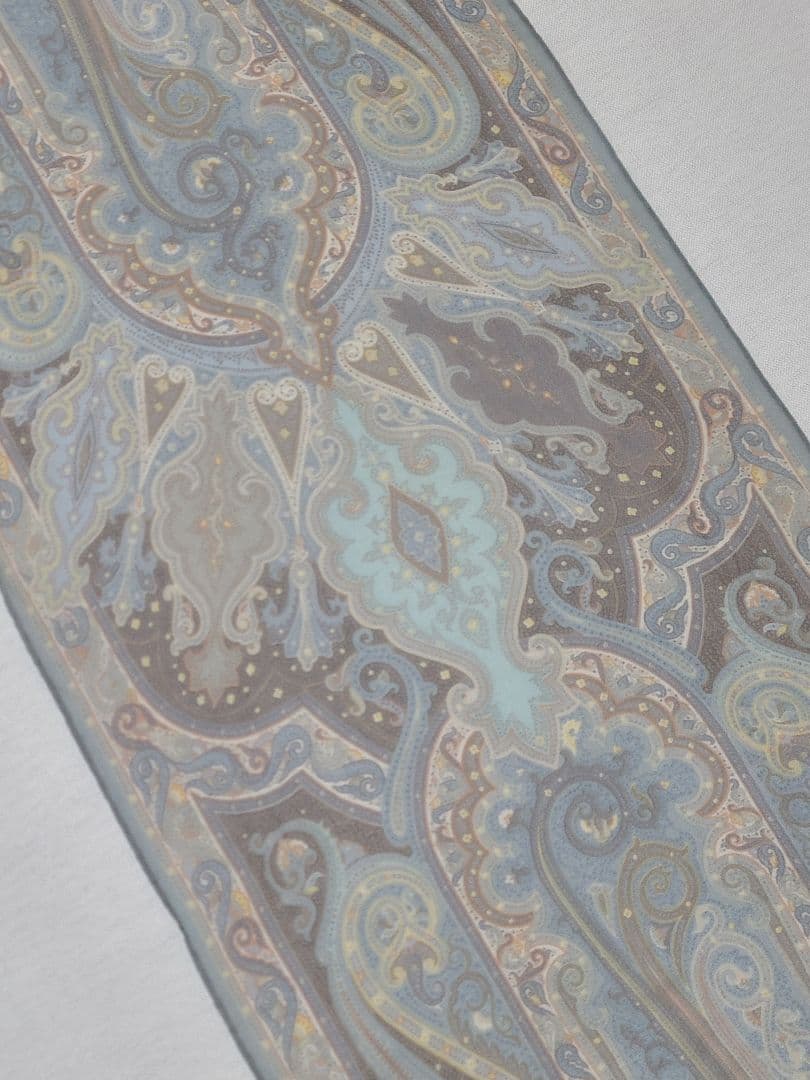 ETRO エトロ ペイズリー柄 シルク ストール