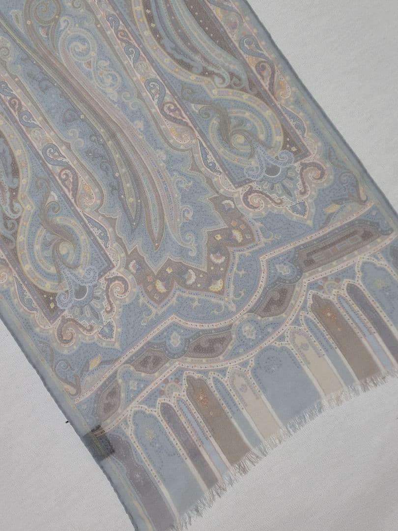 ETRO エトロ ペイズリー柄 シルク ストール