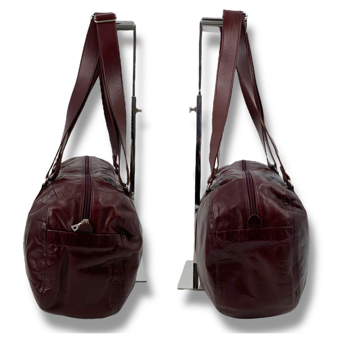 m0851 ANILINE DUFFLE SHOULDER BAG ダッフル