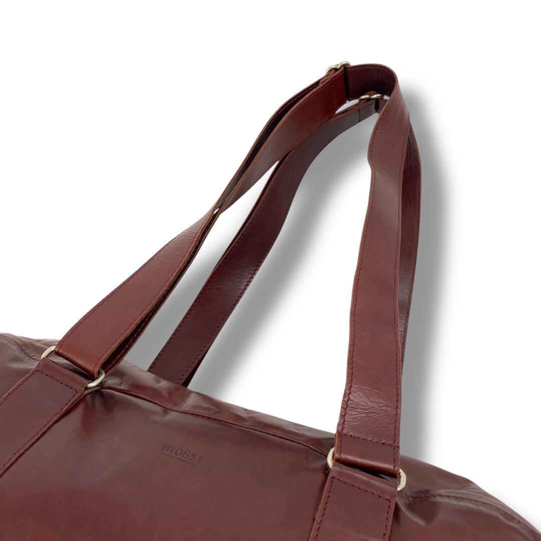 m0851 ANILINE DUFFLE SHOULDER BAG ダッフル