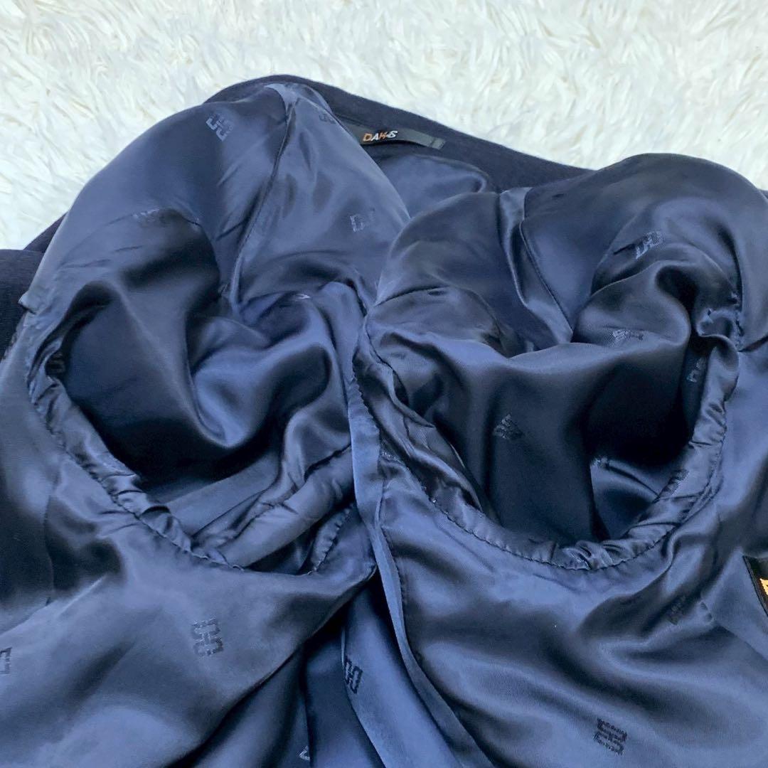 【極美品】Daks ダックス ダブル 紺ブレ 金ボタン ブレザー 11AR