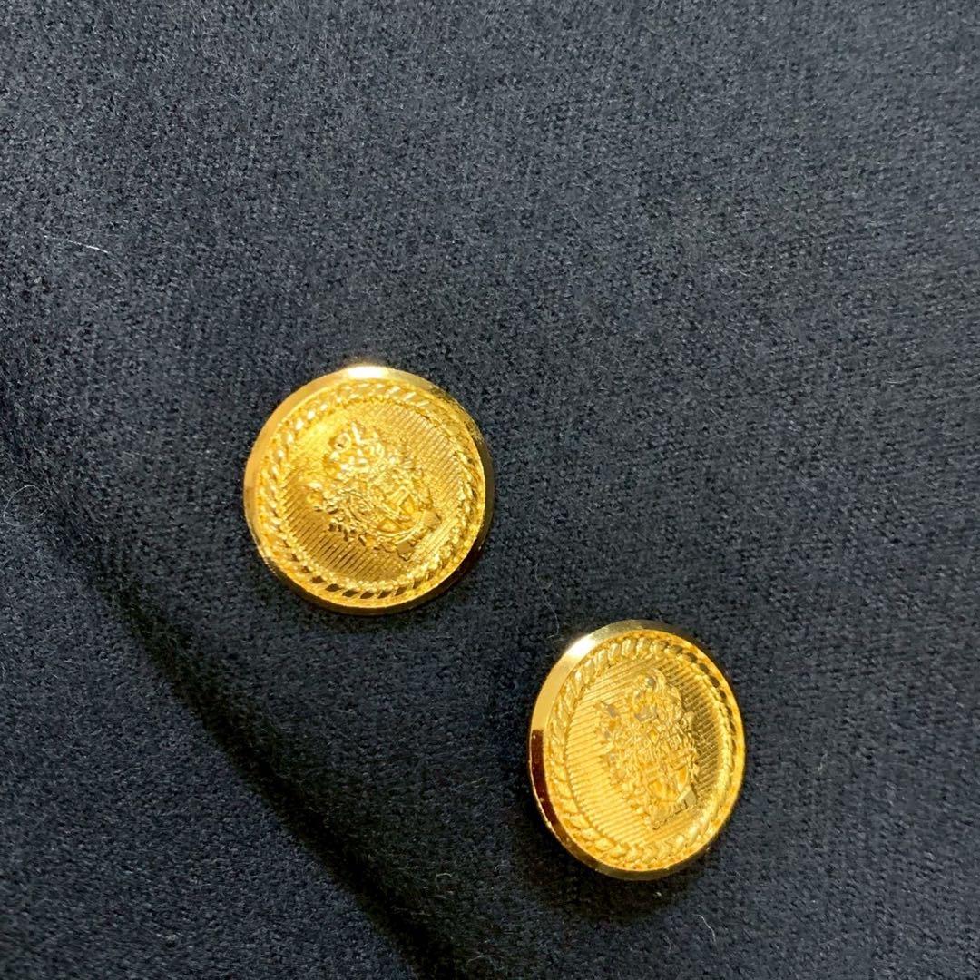 【極美品】Daks ダックス ダブル 紺ブレ 金ボタン ブレザー 11AR
