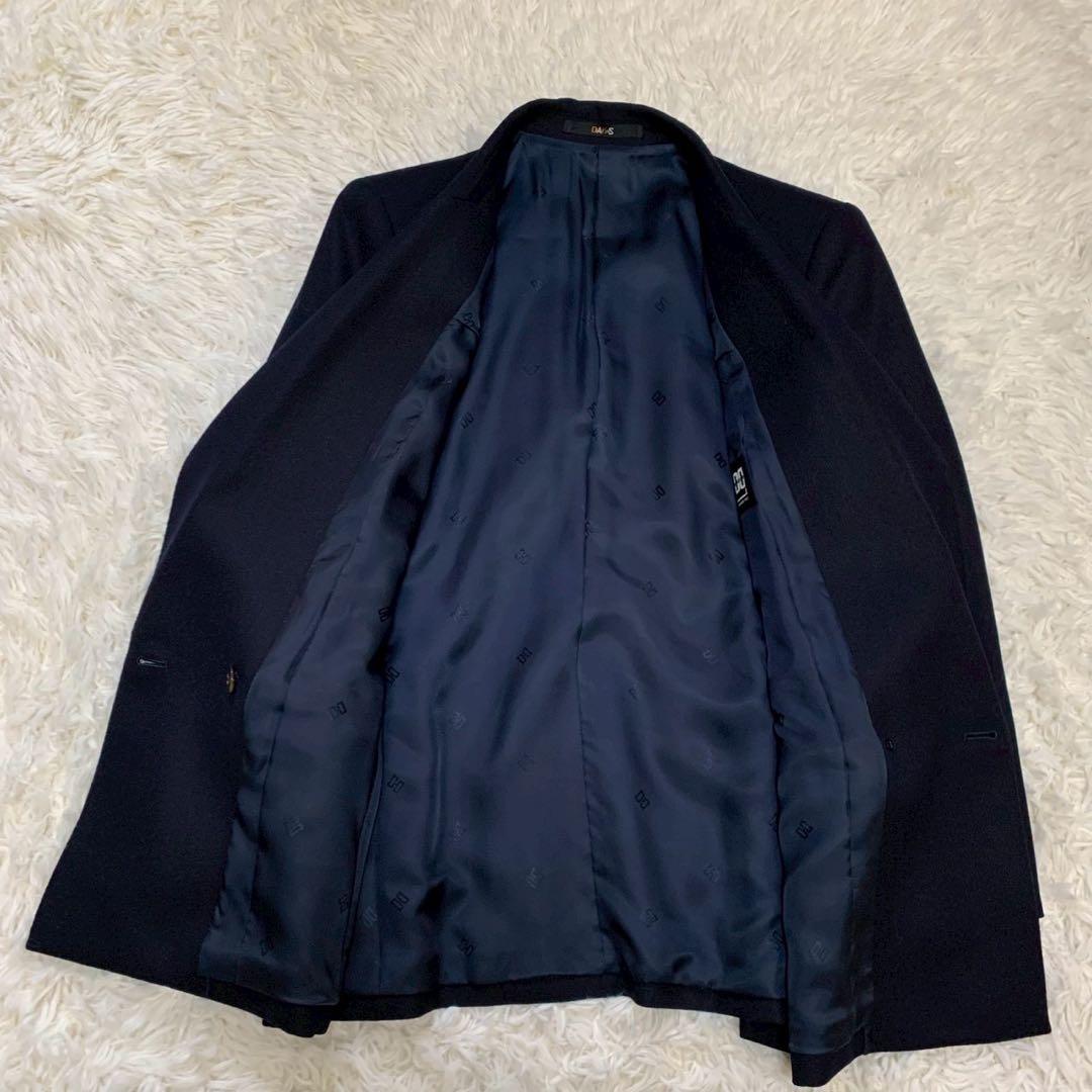 【極美品】Daks ダックス ダブル 紺ブレ 金ボタン ブレザー 11AR