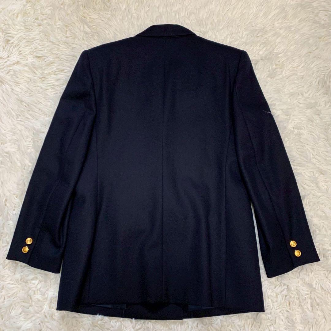 【極美品】Daks ダックス ダブル 紺ブレ 金ボタン ブレザー 11AR