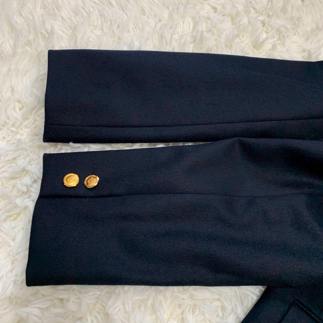 【極美品】Daks ダックス ダブル 紺ブレ 金ボタン ブレザー 11AR