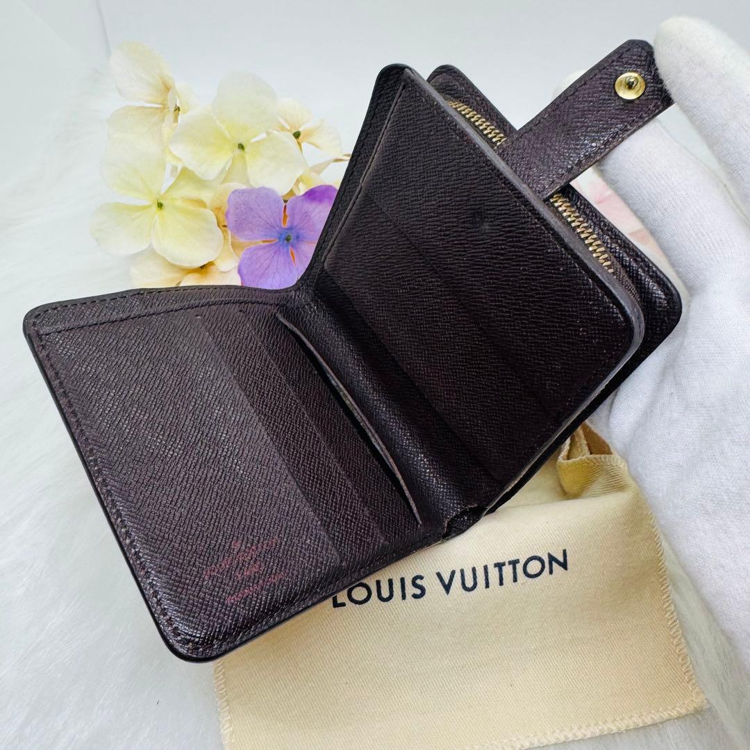 ルイヴィトン LOUIS VITTON コンパクトジップ ダミエ N61668