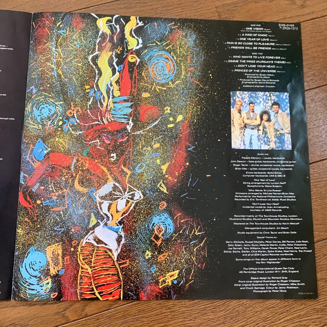 QUEEN A kind of Magic LPレコード　貴重　日本版　クイーン