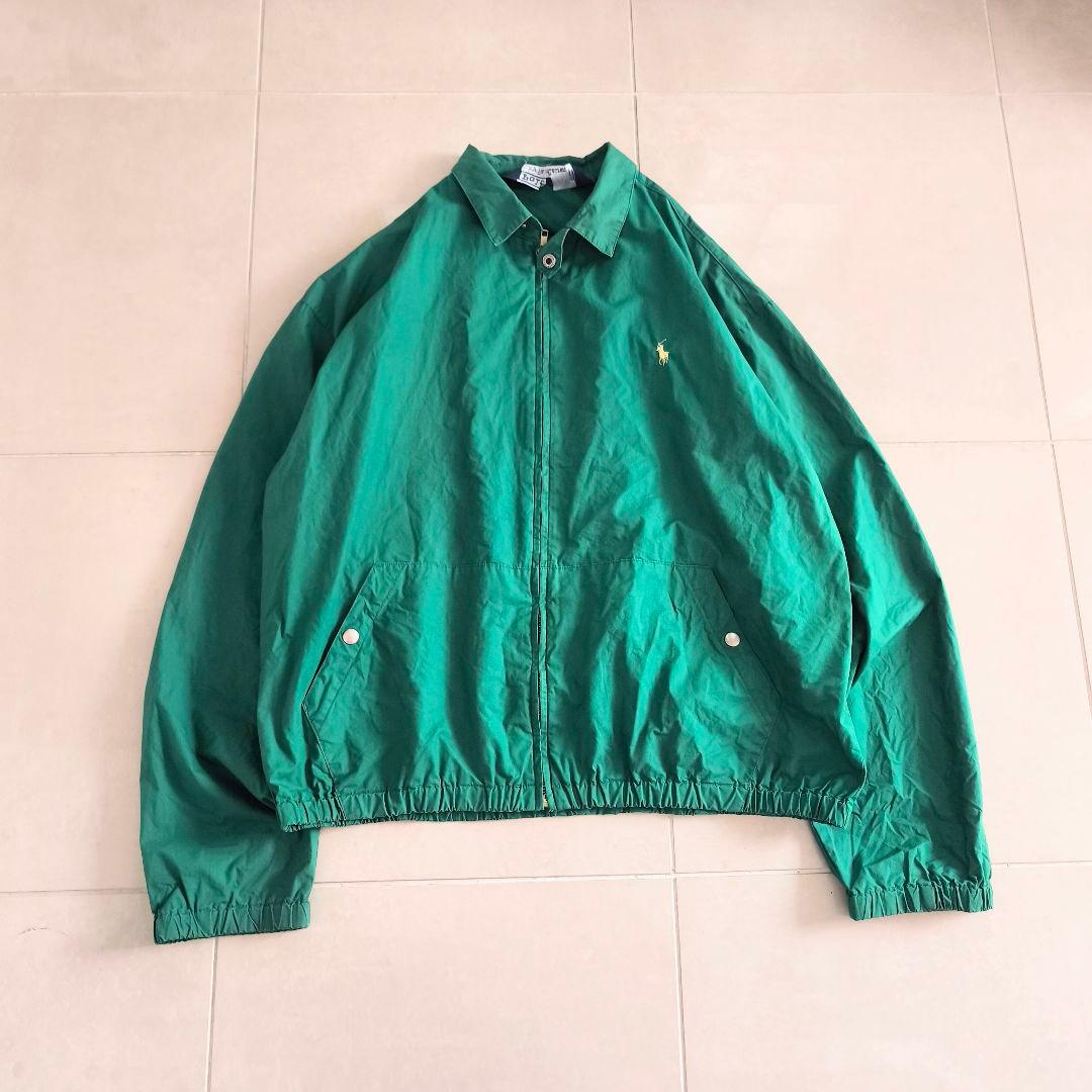 Ralph Lauren　ラルフローレン　ドリズラージャケット　グリーン