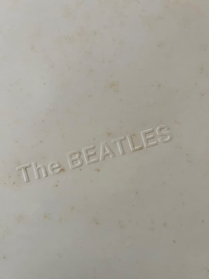 The BEATLES / White Album UK盤レコード（希少盤）