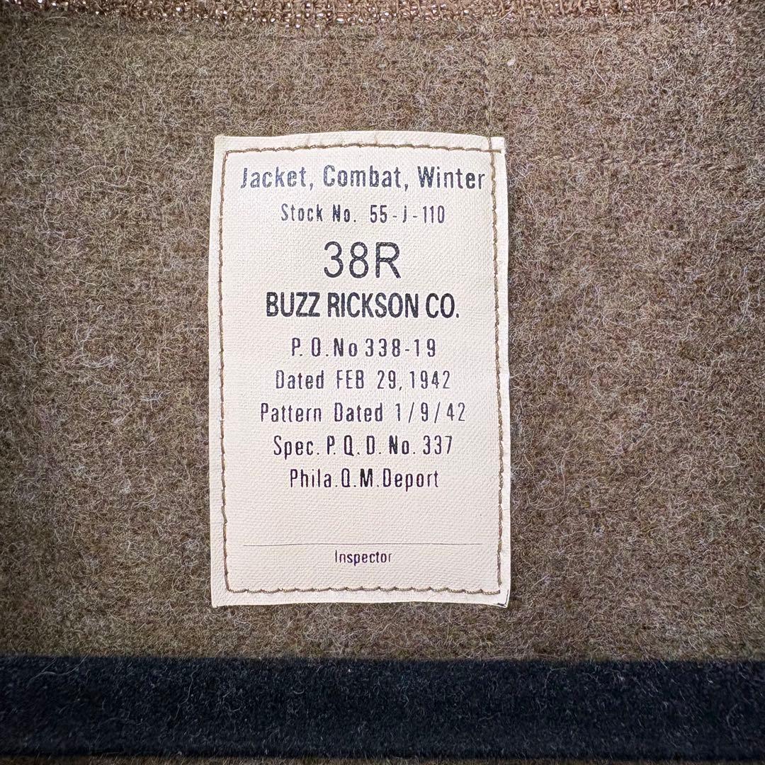 I02 極美品 Buzz Rickson’s タンカースジャケット ミリタリー