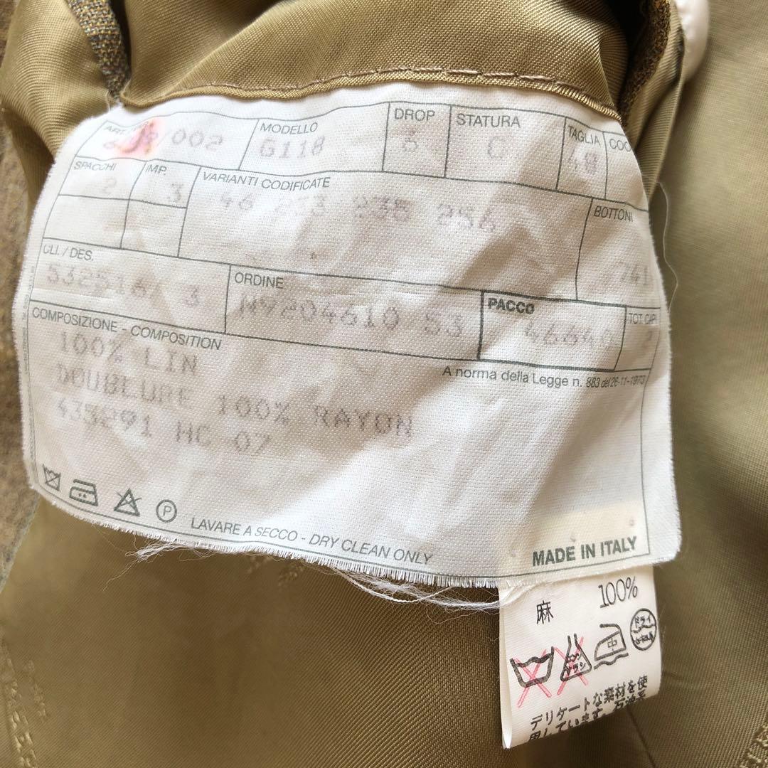HERMES リネン ジャケット エルメス