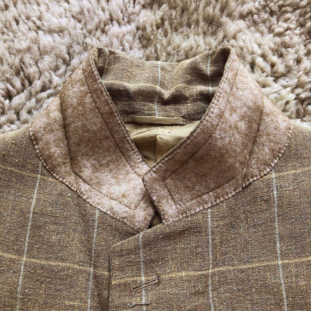 HERMES リネン ジャケット エルメス