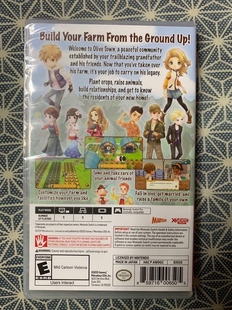 『新品未開封』　牧場物語　Switch　ソフト　2点　購入特典【海外版・北米版】
