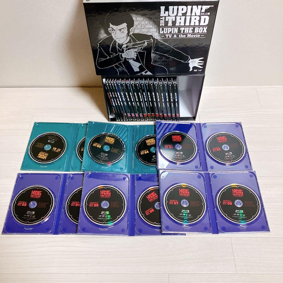 【美品】LUPIN THE BOX - TV ＆ the Movie - DVD