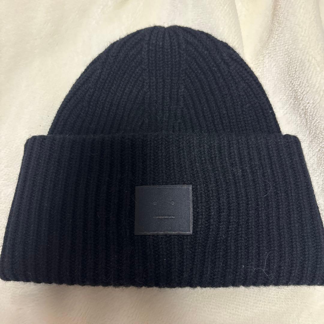 公式オンライン購入　ACNE STUDIOS ラージFACEロゴビーニー