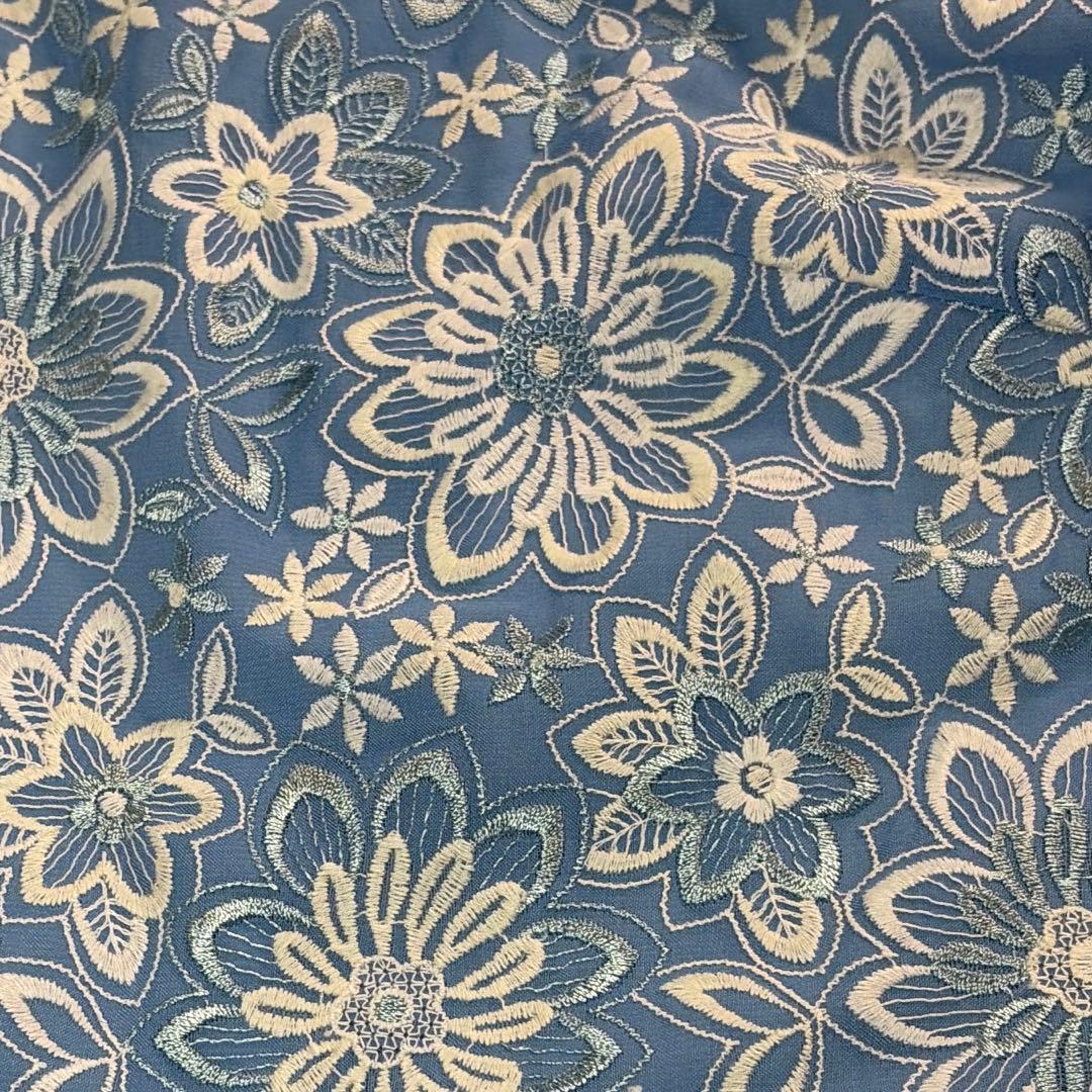 トッカ PASSISTA総刺繍花柄ワンピース サイズ0 美品　オンワード樫山