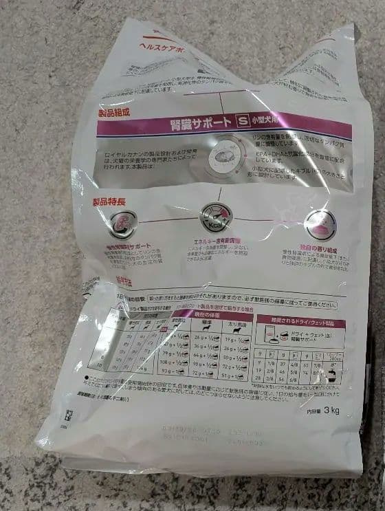 ロイヤルカナン 腎臓サポート 小型犬用 3kg 未開封