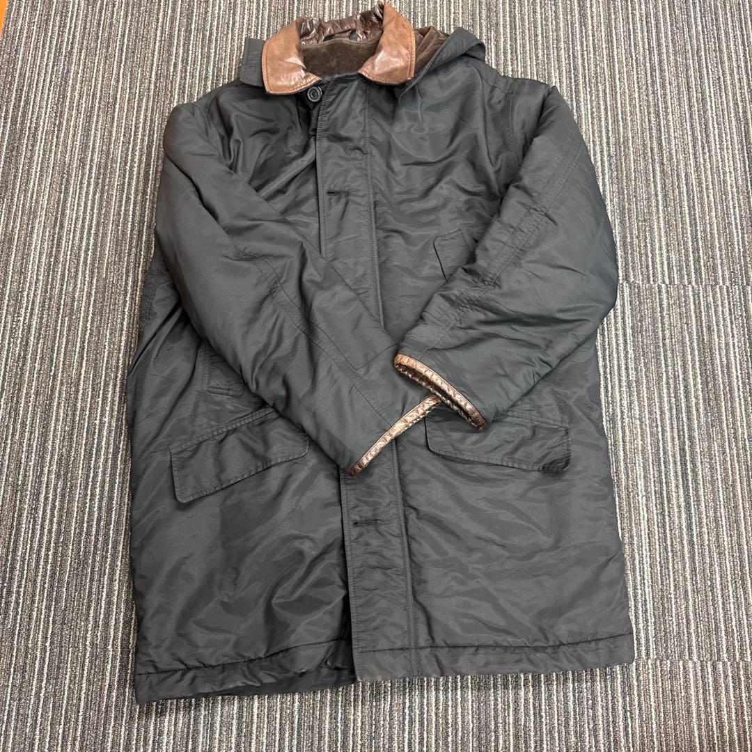 約80万円　ゼニア　Zegna　完全最高級ブルゾンコート　超極暖
